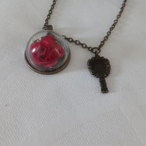 Beauty and the Beast necklace